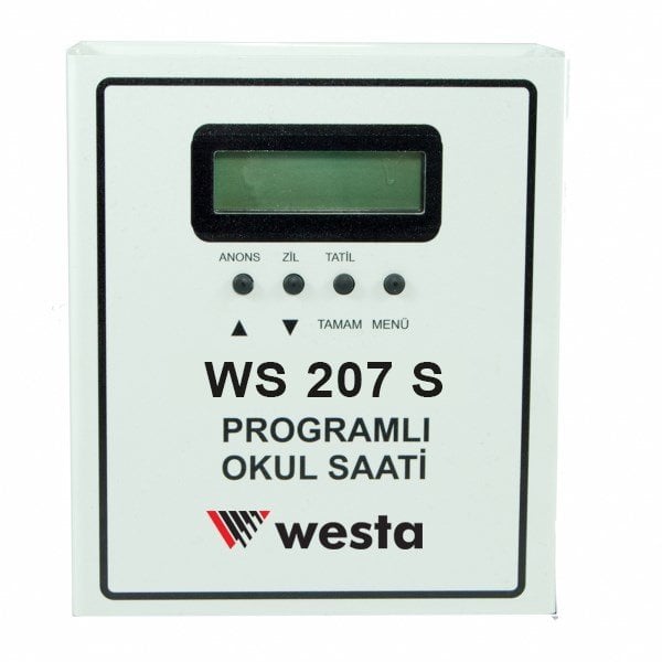 Westa WS 207 S USB Akıllı Okul Zil Saati