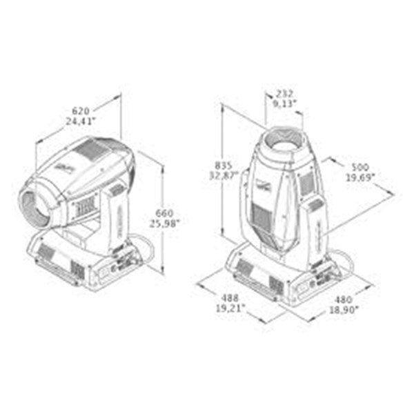 Clay Paky Alpha Spot HPE 1500