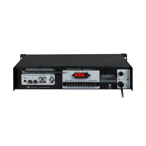 Denox DYZ-60 Hat Trafolu 60 Watt 6 Bölgeli 3 Mic Girişli Mixer Anfi