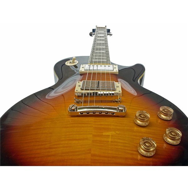 Epiphone Les Paul Tribute Plus Outfit Vintage Sunburst Elektro Gitar