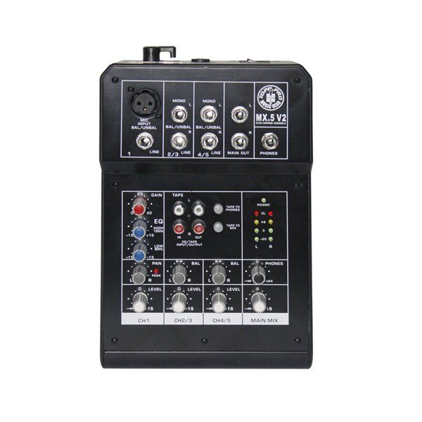 Topp Pro MX5 V2 5 Kanal Deck Mixer