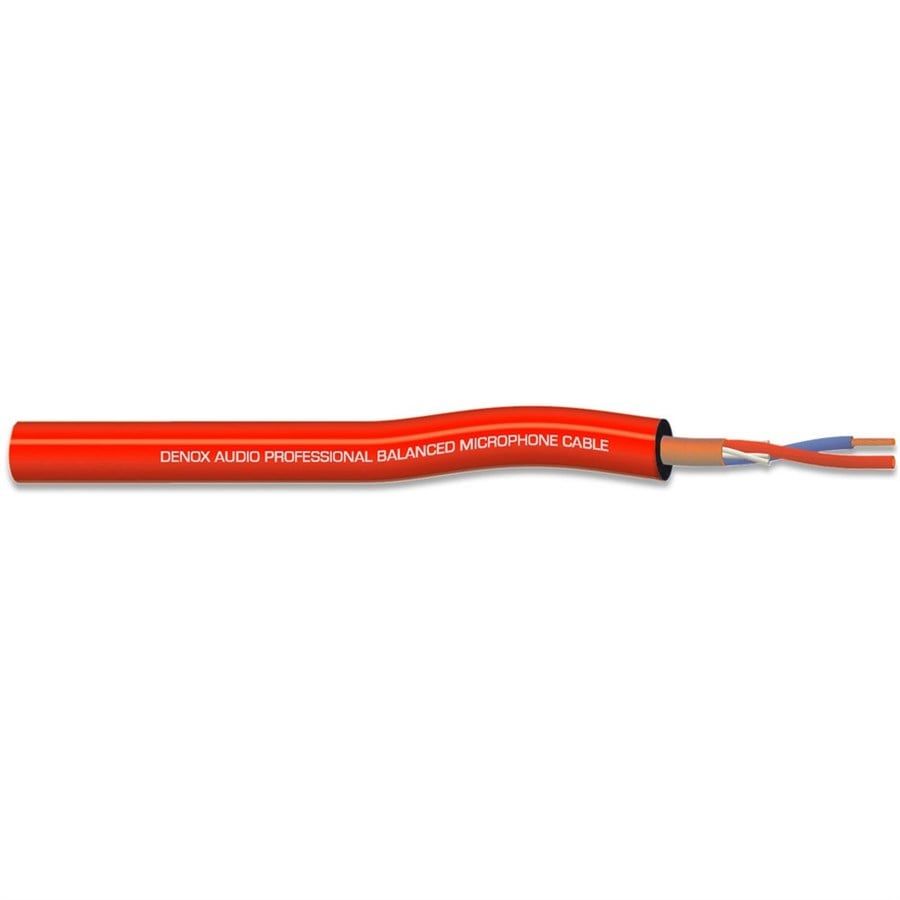 Denox DNX-MIC 022/RED Mikrofon Kablosu