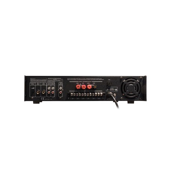 Denox DYZ-350 350 Watt Hat Trafolu 6 Bölgeli 3 Mic Girişli Mikser Anfi