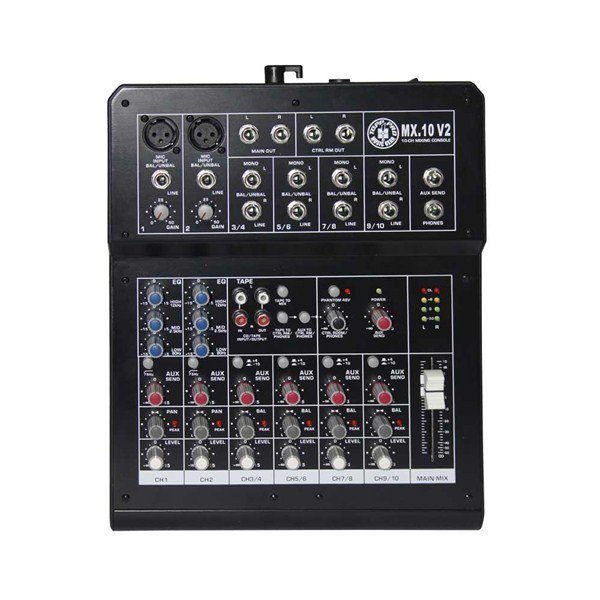 Topp Pro MX 10 V2 10 Kanal Deck Mixer