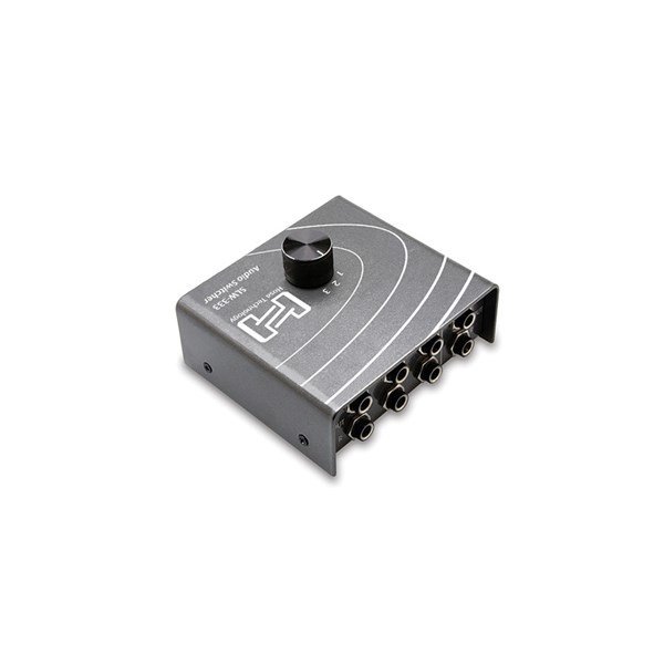 Hosa Audio Switcher 1-Giriş 3 Çıkış veya 3-Çıkış 1 Giriş Audio Switcher