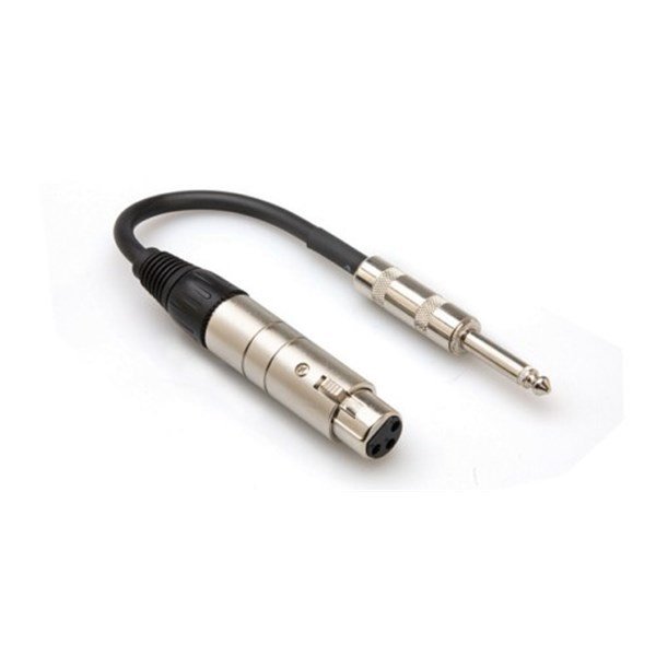 Hosa MIT-176 XLR (Erkek) 1/4'' TS (Dişi) Emdedans Bağdaştırıcı