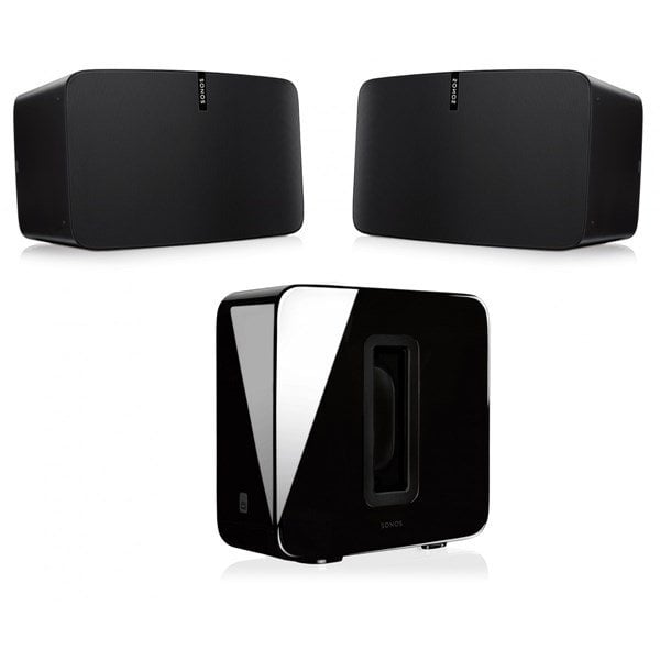 Sonos PLAY:5 Kablosuz Hoparlör (Çift )+ Sonos SUB Kablosuz Subwoofer