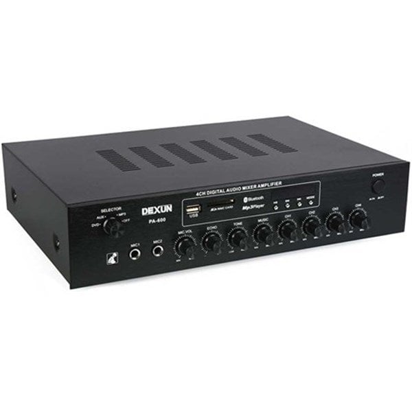 Dexun Pa-600 4x25W/100V 4 Bölge Amfi