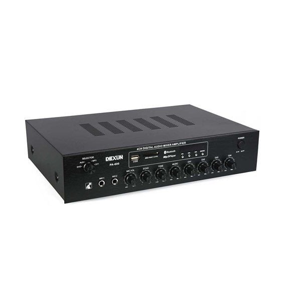 Dexun Pa-600 4x25W/100V 4 Bölge Amfi