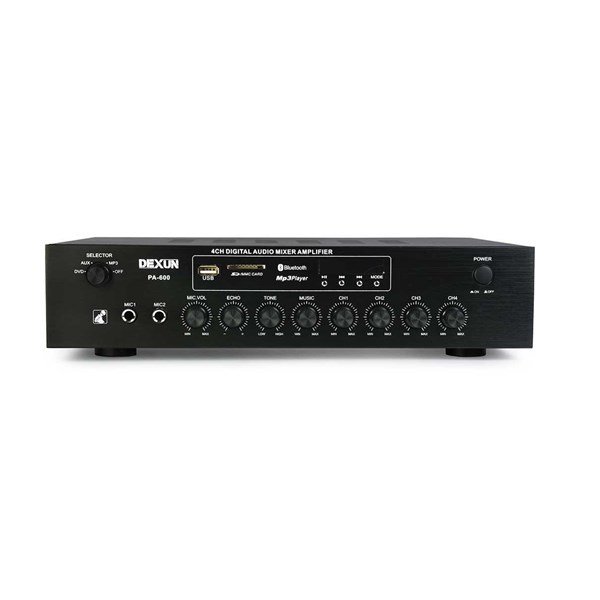 Dexun Pa-600 4x25W/100V 4 Bölge Amfi