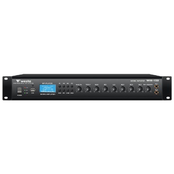 Westa WM-150 - 150W 100V/8 ohm Mikser Amfi