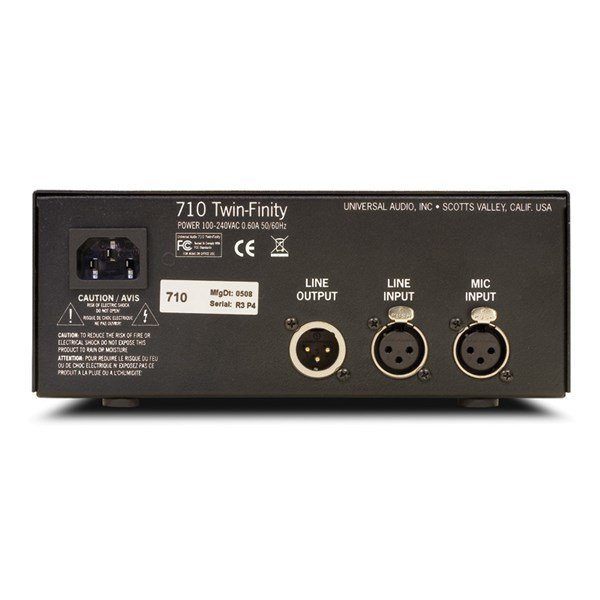 Universal Audio 710 Twin-Finity Mikrofon Preamplifikatörü