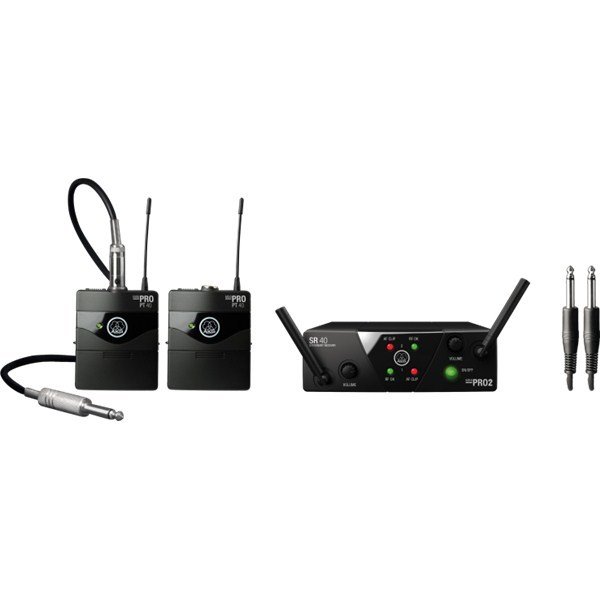 Akg WMS 40 Mini2 Dual / Instrument Kablosuz Mikrofon Seti