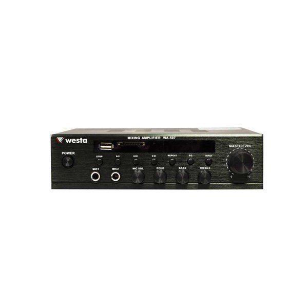 Westa WA-507 DB (Siyah) 2x30W Max Amplifikatör Usb/Sd /Mp3