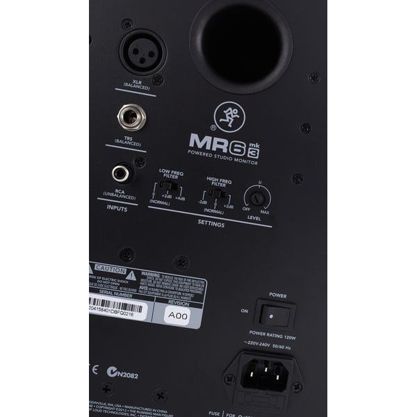 Mackie MR6 MK3 6.5 inç 120W Aktif Studio Monitörü