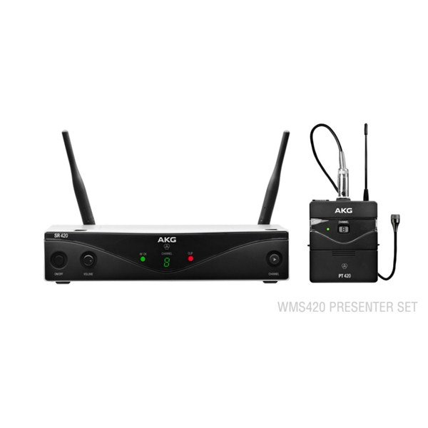 Akg WMS 420/C 417 L YAKA Kablosuz Mikrofon Seti
