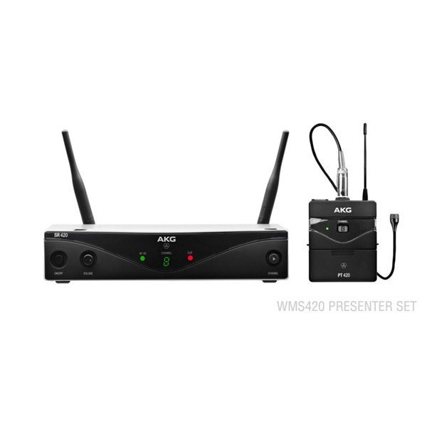 Akg WMS 420/C 417 L YAKA Kablosuz Mikrofon Seti