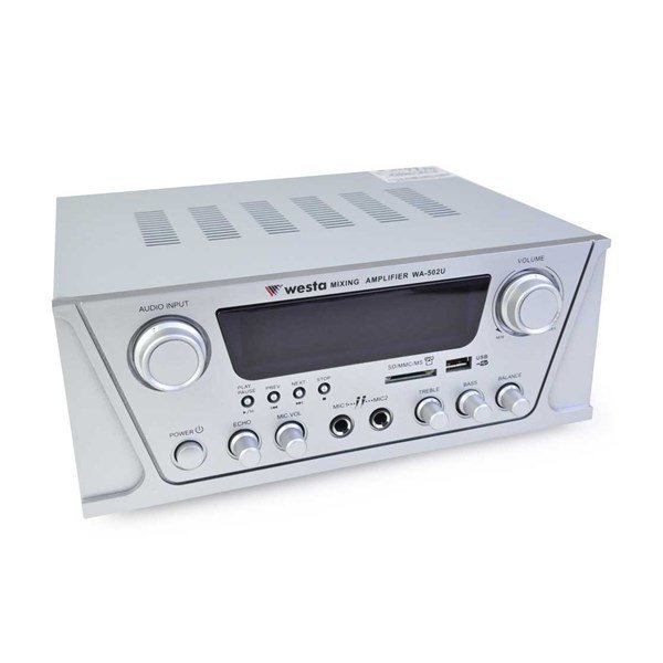 Westa WA-502US - 2X30W Amplifikatör Usb/Sd/Mp3