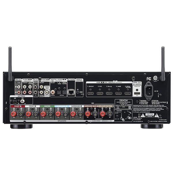 Dali Zensor 5-1-SUB E 9F Sub-Vokal + Denon AVR X1400H 5.1 Set