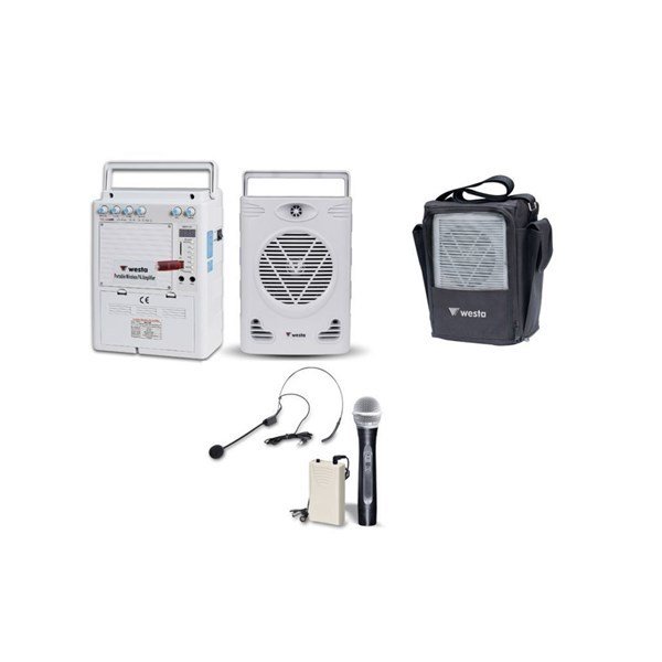 Westa WAP-330 - 75W 2-Kablosuz Mikrofonlu Mevlut Amfisi