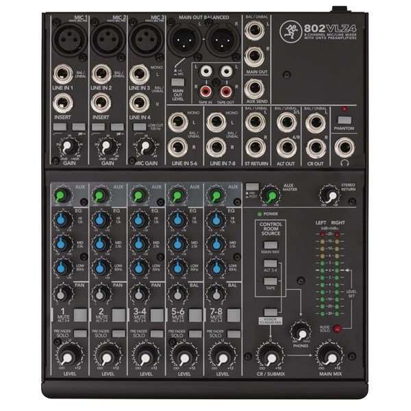 Mackie 802 VLZ4 8-Kanal Analog Mikser