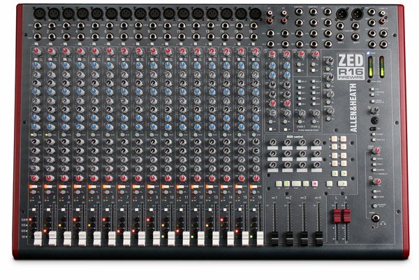 Allen Heath ZED-R16 16-Kanal Kayıt Mikseri , FireWire , Sonar L.E. Software