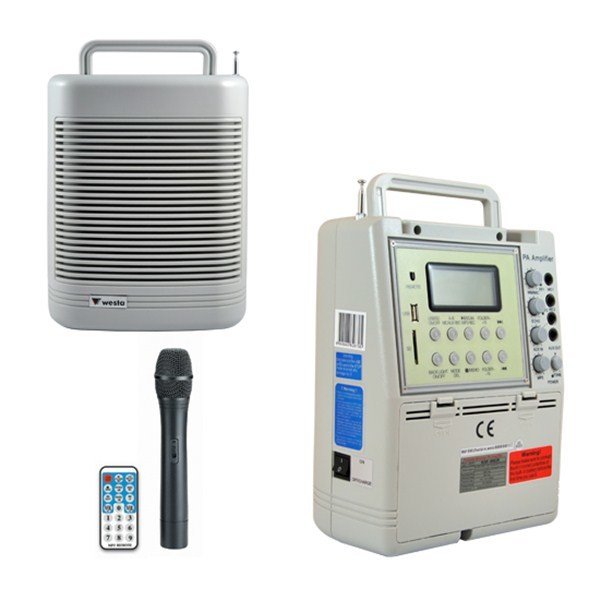 Westa WAP-996UR-H 60W Taşınabilir Akülü Mevlüt Amfisi