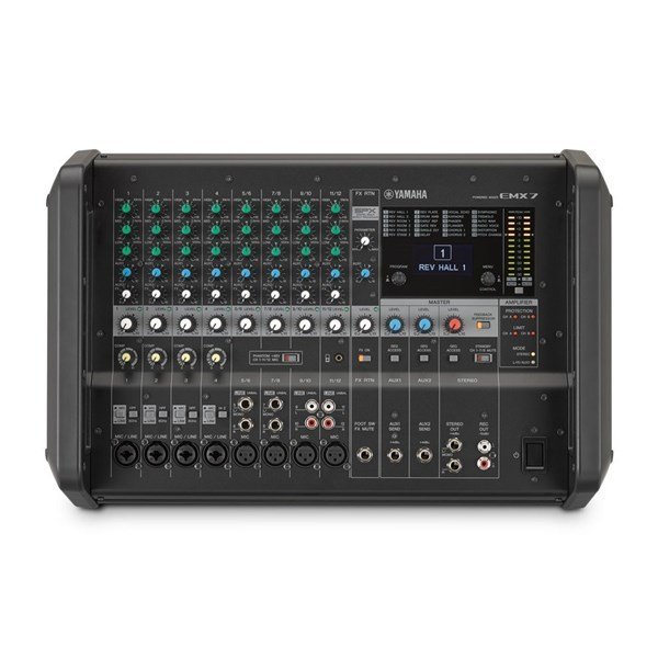 Yamaha EMX-7 12 Kanal 2 x 710 Watt Power Mikser
