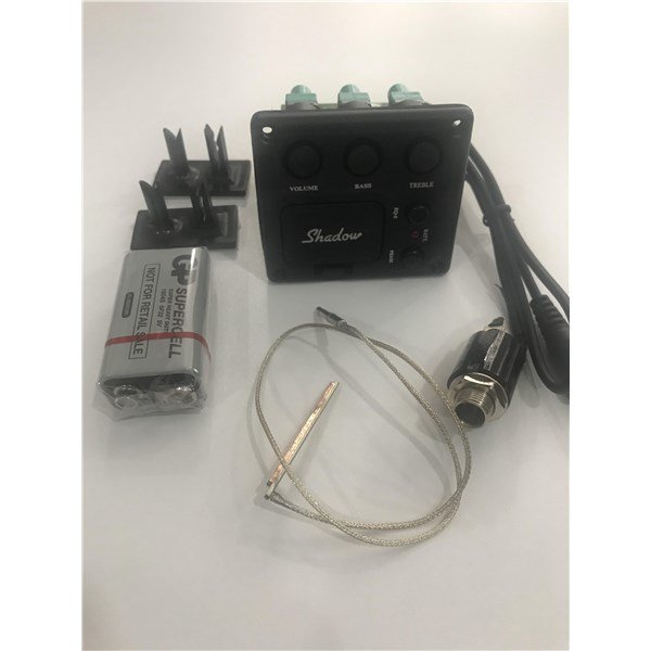 Shadow SH 863 EQ Saz Piezzo + Eşik altı + Jack Girişi + Pil
