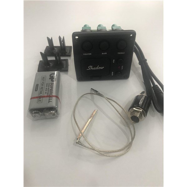 Shadow SH 863 EQ Saz Piezzo + Eşik altı + Jack Girişi + Pil