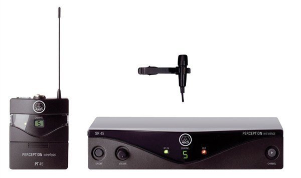 Akg WMS 45 Perception Presenter Kablosuz Yaka Tipi Telsiz Mikrofon
