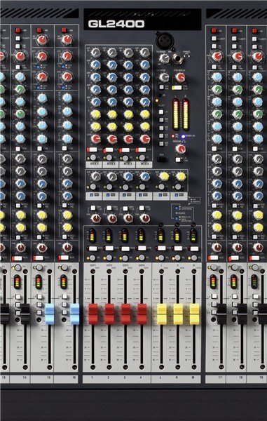 Allen Heath GL2400-440/X RPS11 4 Bus 38 Mono 2 Stereo 6 Aux Deck Mikser