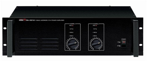 İnter-m PA 2312 - 2x120W 100V Amplifikatör