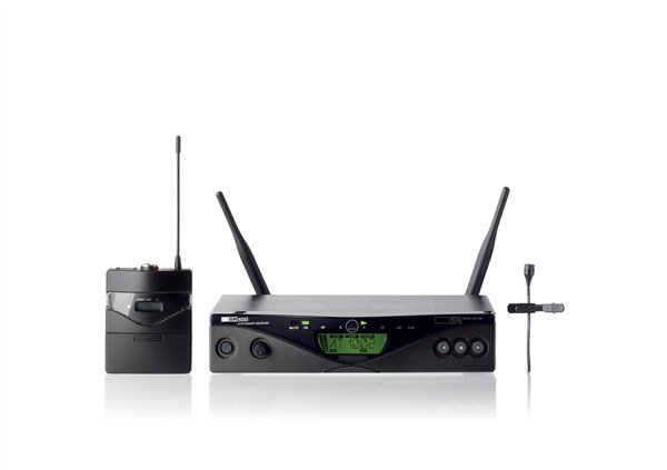 Akg WMS450 Presenter/C 407 L Çift Anten Tek Yaka Telsiz Mikrofon