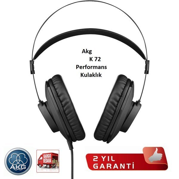 AKG K72 Stereo Performans Stüdyo Kulaklık