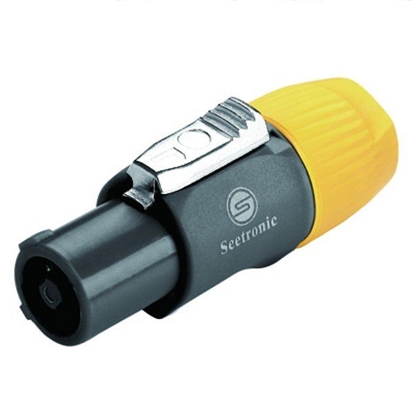 Seetronic SAC3FCB-W IP65 Powercon Out Connector