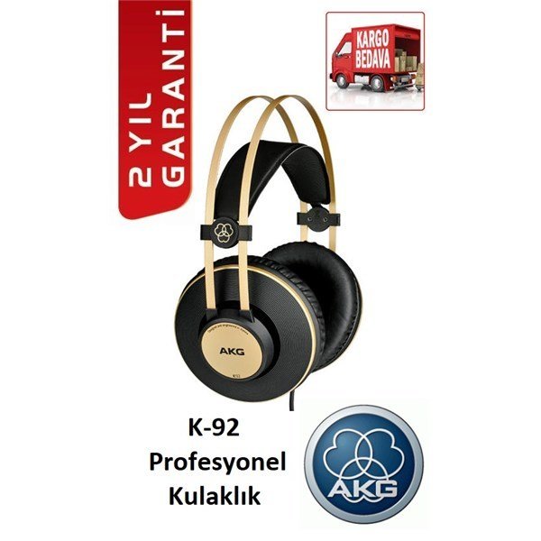 AKG K92 Stereo Referans Kulaklık