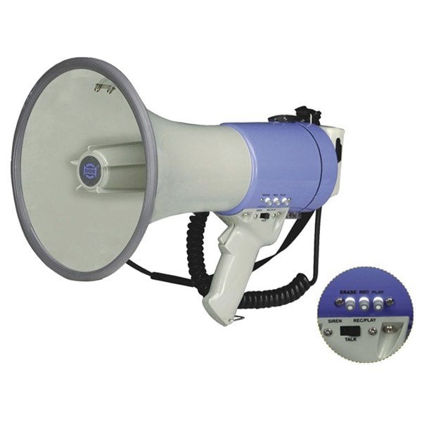 Show ER 66S 25W Sirenli Spiralli Mike Tipi Mikrofonlu Megafon