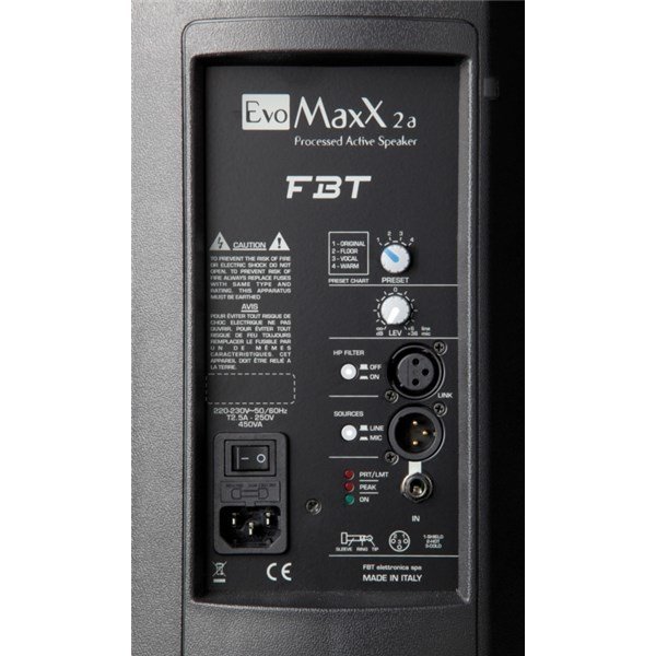 FBT Evomaxx2A Aktif Kabin