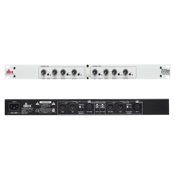 Dbx 223XS Stereo 2 Yollu Crossover