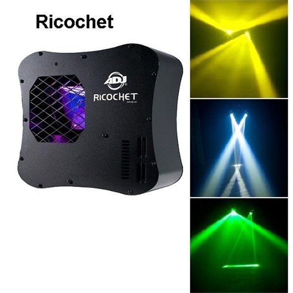 Amerikan Dj Ricocohet - Hybrid LED Scanner, Laser Simulator