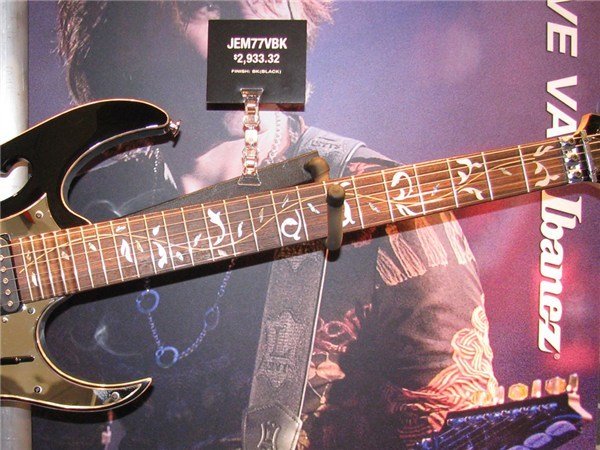 Ibanez JEM77V BK Elektro Gitar
