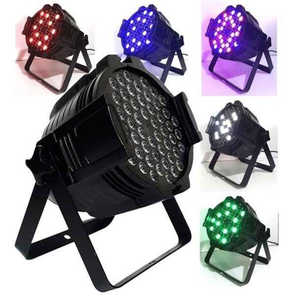 Stager PAR-60LED - 54x3W RGBW Led Par Boyama