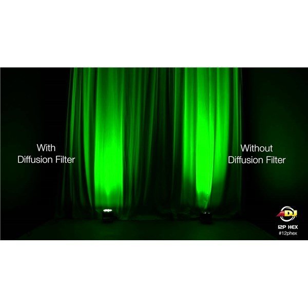 Amerikan Dj 12P HEX - 12x12 Watt RGBAW + UV Led Par Spot