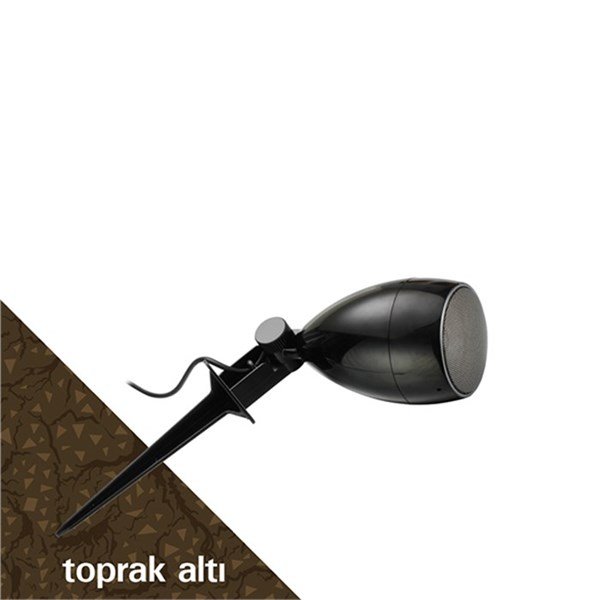Spekon Garden-3T - 8 cm 10W 100V Saplanabilen Bahçe Hoparlörü