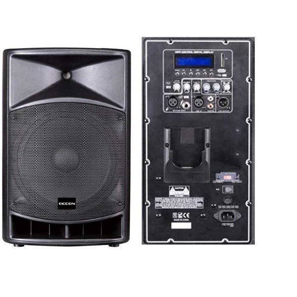 Decon DS 12BP 12'' 250W USB/SD/MP3/WMA Aktif Kabin Hoparlör