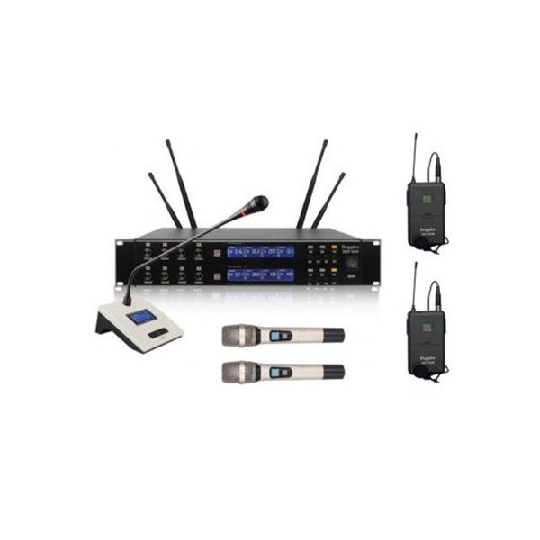 Doppler DMT-8000 Set 8-li Değiştirilebilir Telsiz Mikrofon Sistemi