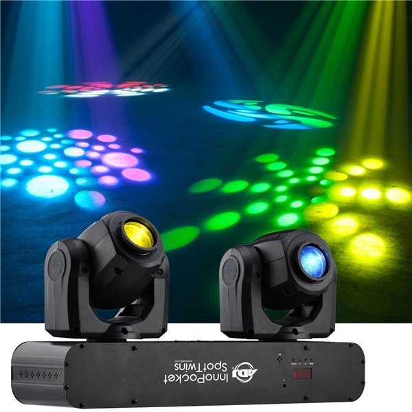 Amerikan Dj Pocket Twins 2x12W Moving Head Beam Efekt Işık