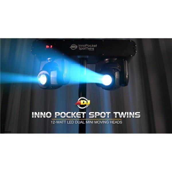 Amerikan Dj Pocket Twins 2x12W Moving Head Beam Efekt Işık