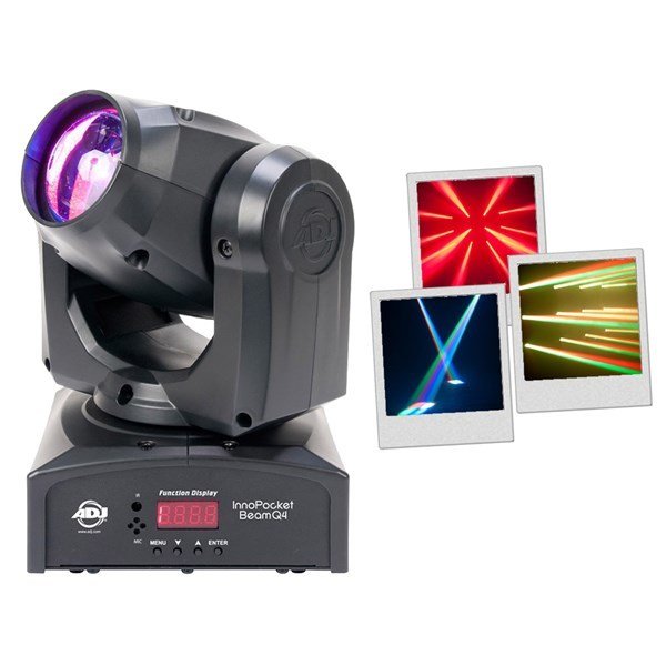 Amerikan Dj Inno pocket Beam Q4 - 15W RGBW Led Moving Head Beam
